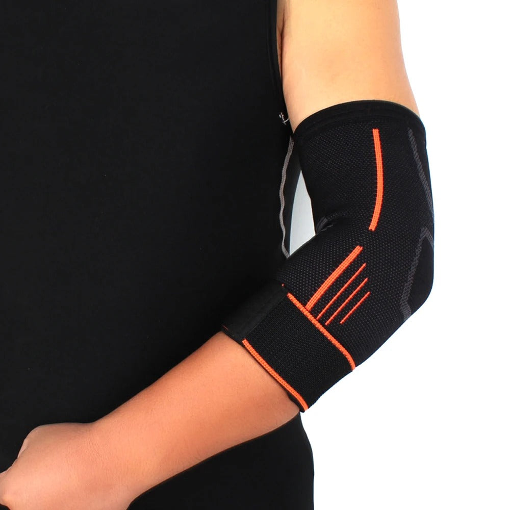 Fitness Elbow Brace Compression Support Sleeve for Tendonitis, Tennis Elbow, Golf Treatment - Reduce Joint Pain