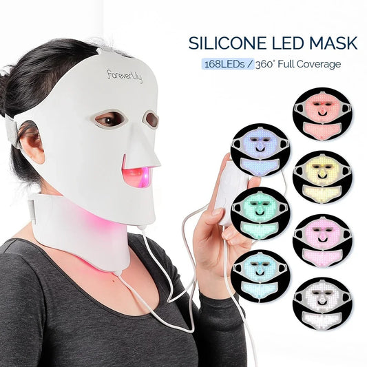 Red Light Face & Neck Silicone Mask