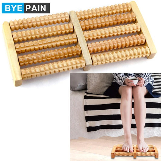 Wooden Foot Massager Roller